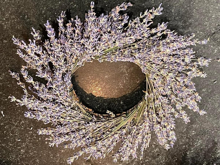 12” Lavender Wreath