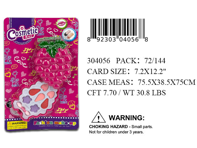 12.2X7.5"GRAPE COMPACT MAKE UP SET