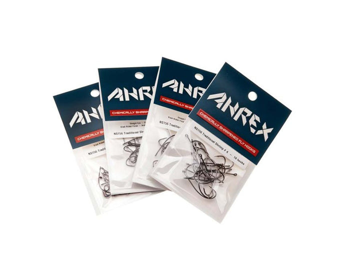 Ahrex NS156 Nordic Salt Traditional Shrimp Hook - Spawn Fly Fish - Ahrex Hooks