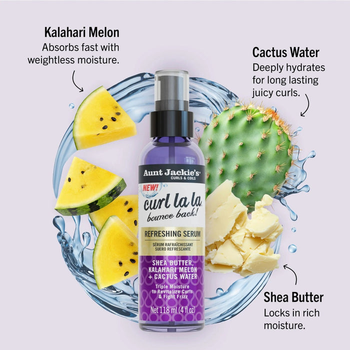Aunt Jackie's Curl La La Bounce Back! Serum 4oz