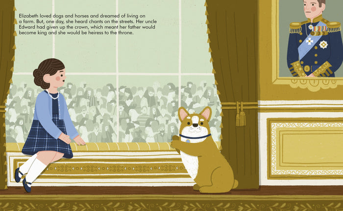 Book - Little People, Big Dreams - Queen Elizabeth - Spread 2