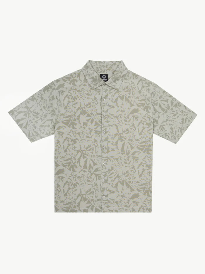 Bouquet - Recycled Short Sleeve Shirt | Olive Floral-Image 5