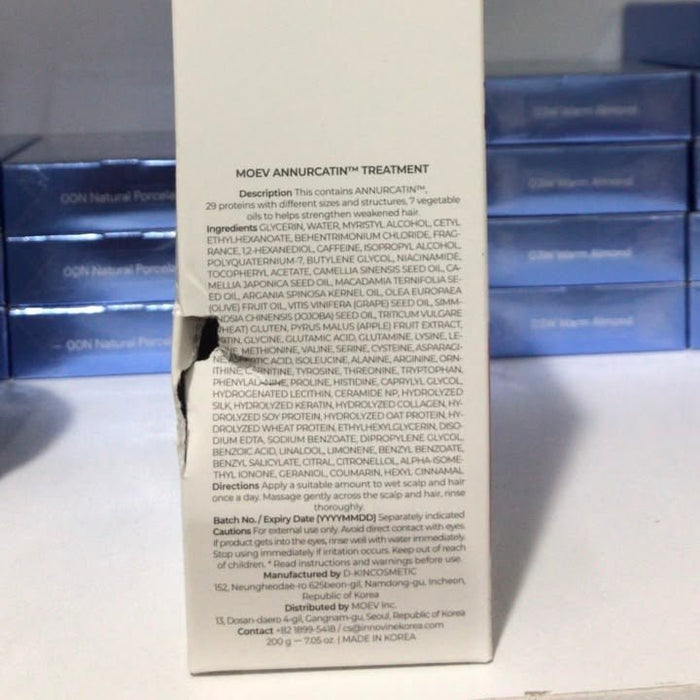 (BOX DAMAGE) MOEV Annurcatin Treatment 200g علاج MOEV أنوركاتين - Princess Cosmetics Qatar
