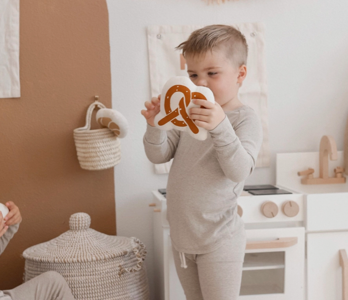 Bread Pillow Set Canvas Material