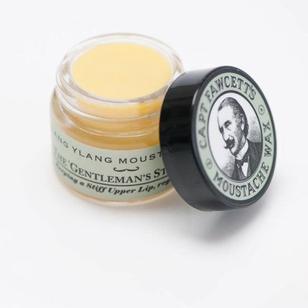 Captain Fawcett The Gentleman's Stiffener Moustache Wax 15ml - YLANG YLANG