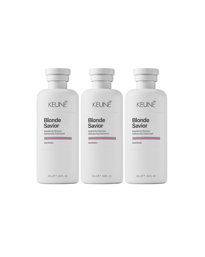Keune Care Blond Savior Shampoo per 3 stuks verkrijgbaar bij Care For Hair