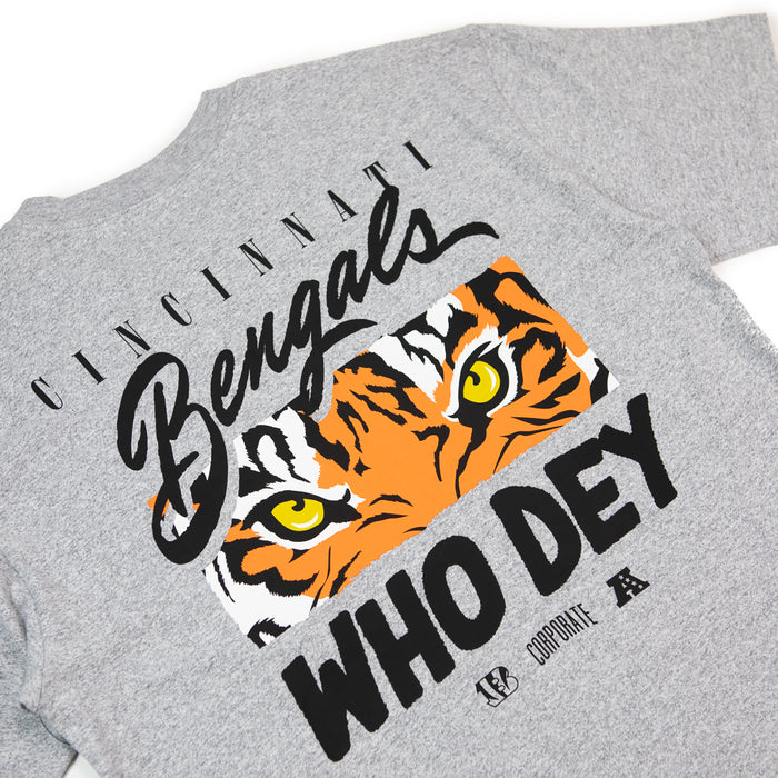 Cincinnati Bengals x Corporate Tiger Eyes Tee (Quartz Grey)