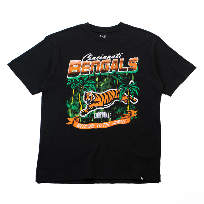 Cincinnati Bengals x Corporate Welcome To The Jungle Tee (Black)