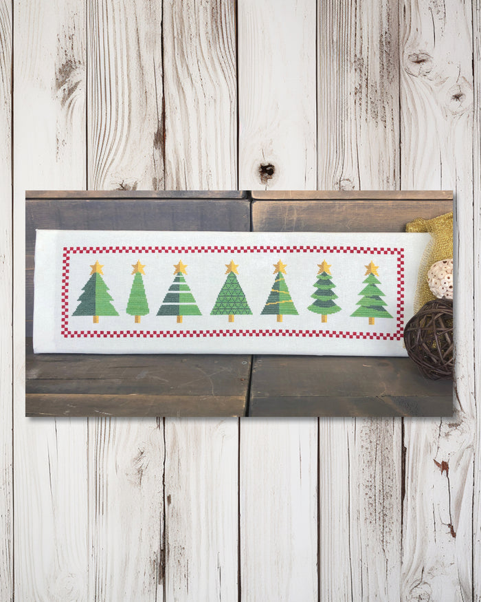 Coniferous Cross Stitch Pattern