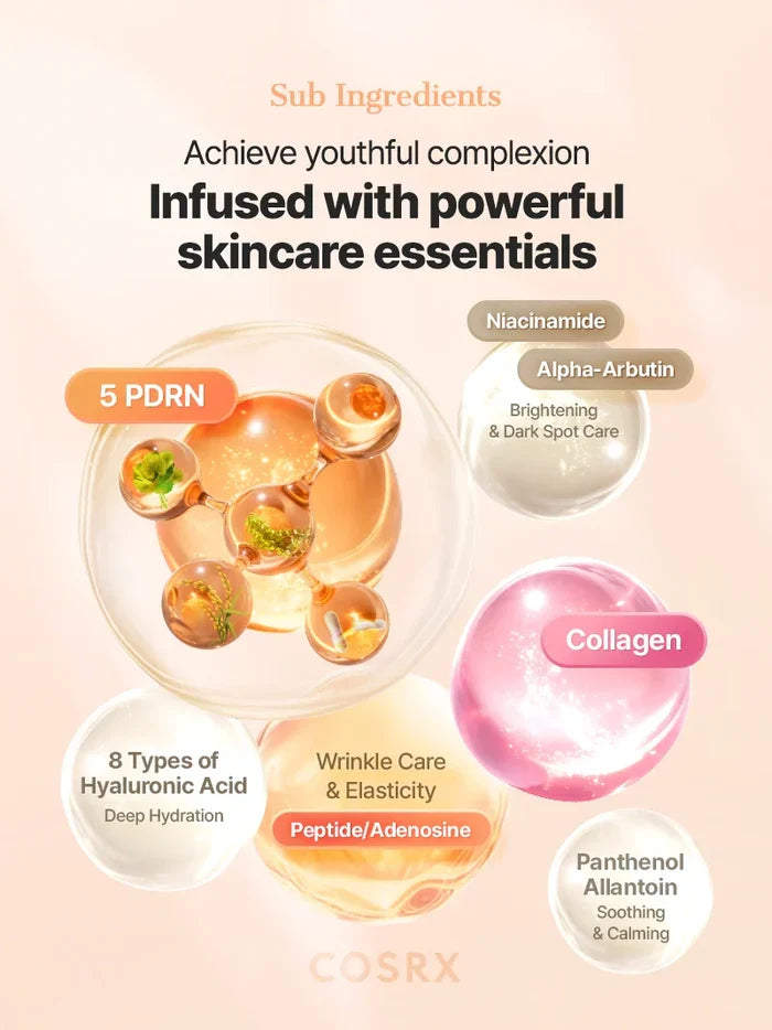 COSRX 5 PDRN Collagen Intense Vitalizing Serum 100 ML - DOKAN