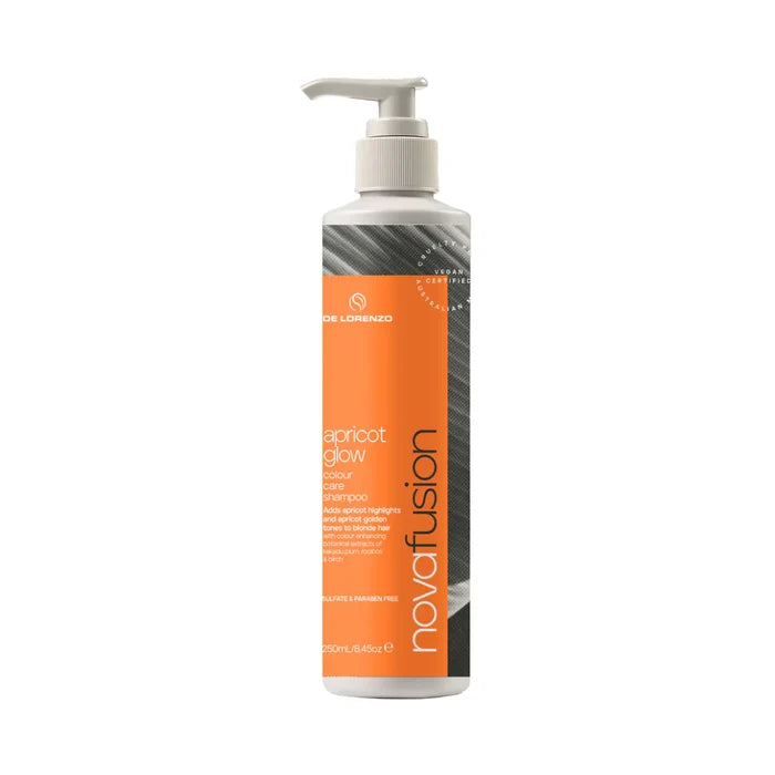 De Lorenzo Novafusion Shampoo - Apricot Glow 250ml