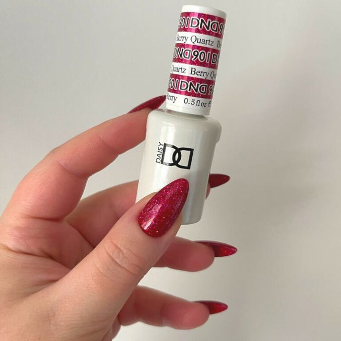 DND Polish Duo Super Glitter - Berry Quartz 901