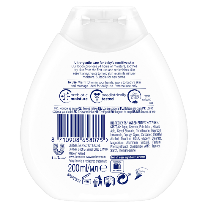 Dove Baby Lotion Rich Moisture (Imported )(UI)200ml