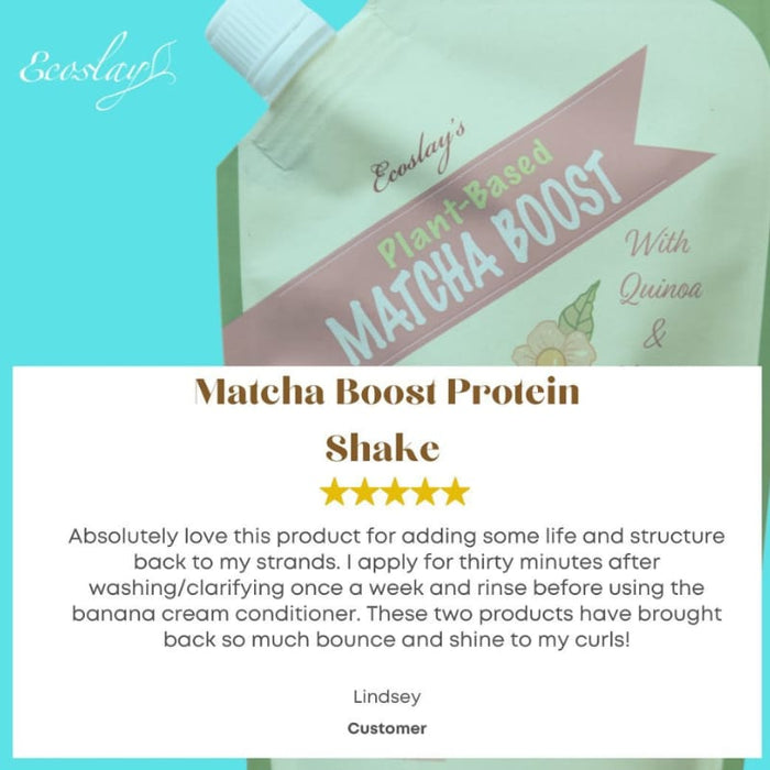 Ecoslay Matcha Boost Protein Strengthening Treatment (8oz/227ml)