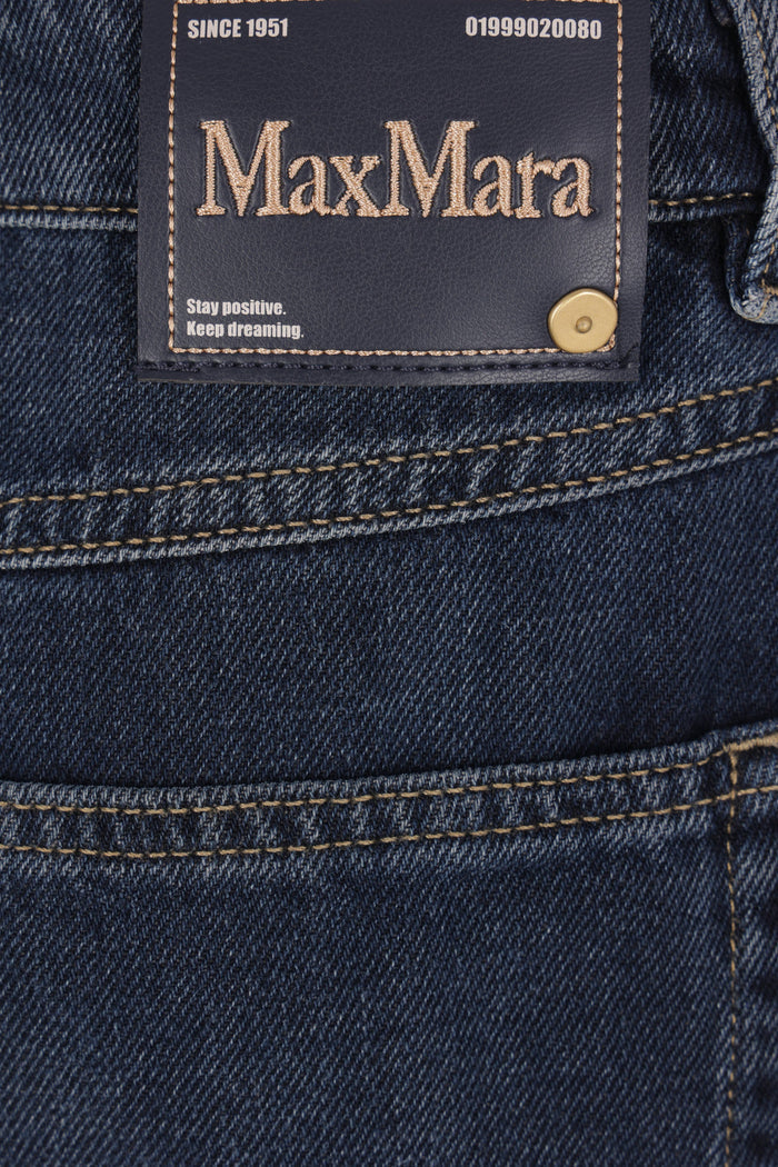 Elia wide-leg jeans in denim