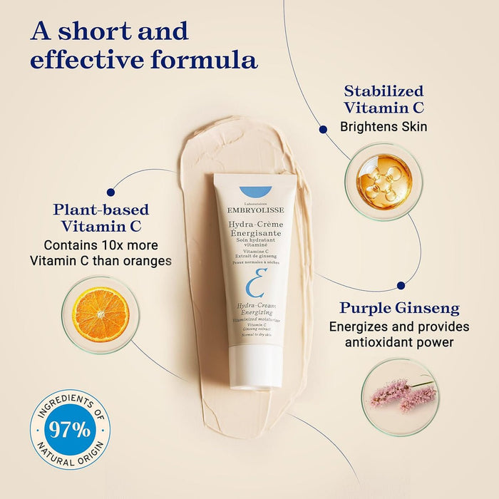 Embryolisse Hydra - Cream Energizing 40ml كريم إمبريوليس المرطب المنشط - Princess Cosmetics Qatar