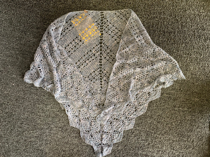 Finished Object- Garden Path Shawl