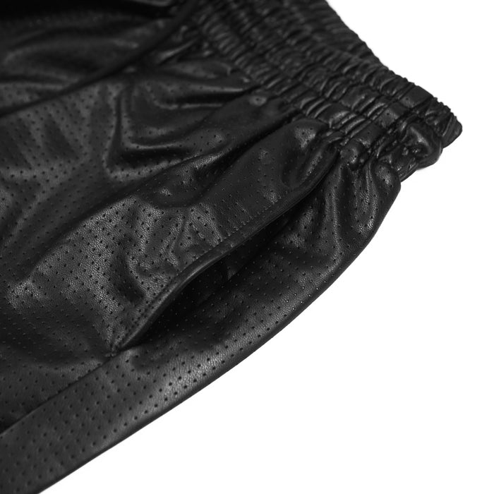 Jordan Flight Faux-Leather Pants (Black)