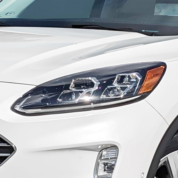 Full Headlight Taillight Precut Smoked PPF Tint Kit Overlay Film Fits Ford Escape 2020 - 2022 - Bogar Tech Designs