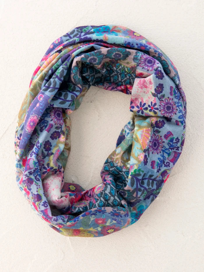 Full Boho Bandeau® Headband - Mandala Borders Patchwork-view 3