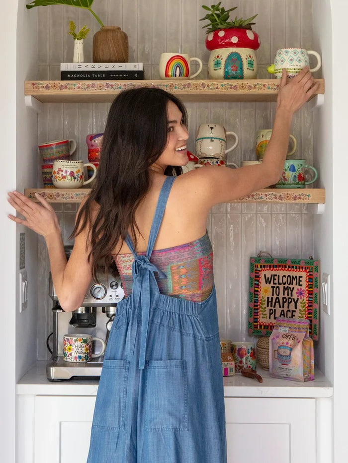 Full Boho Bandeau® Headband - Multi Patchwork-view 5