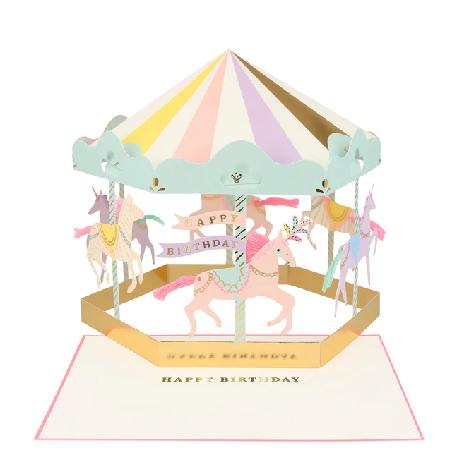 Greeting Card - Carousel
