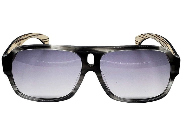 Habibe - Retro Aviator Sunglasses