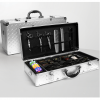 HairArt Barber Case, Barber Kit Tool Case sliver - Palms Fashion Inc.