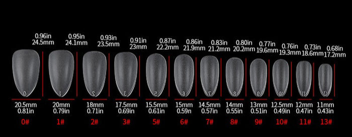Halloween Press On Nail LT334-B