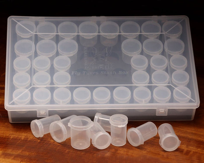 Hareline Fly Tyers 43 Pop Top Stash Box - Spawn Fly Fish - Hareline Dubbin