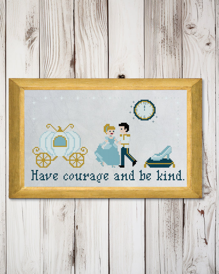 Have Courage Cross Stitch Pattern