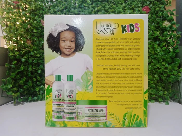 HAWAIIAN Silky Kids Moringa oil Texturizer Twin pack