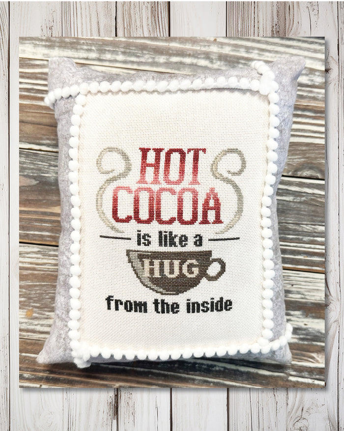 Hot Cocoa Cross Stitch Pattern