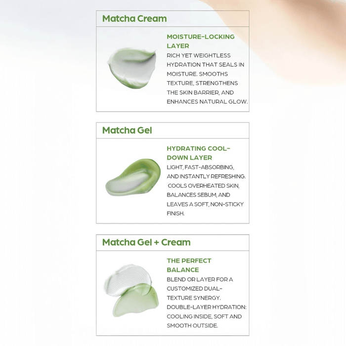 House of Hur Phyto Brew Matcha Dual Cream And Gel 50ml كريم وجل ماتشا مزدوج من هاوس أوف هور فيتو برو - Princess Cosmetics Qatar