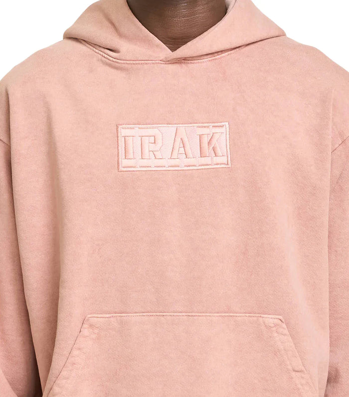 IRAK Tonal Hoodie Rose