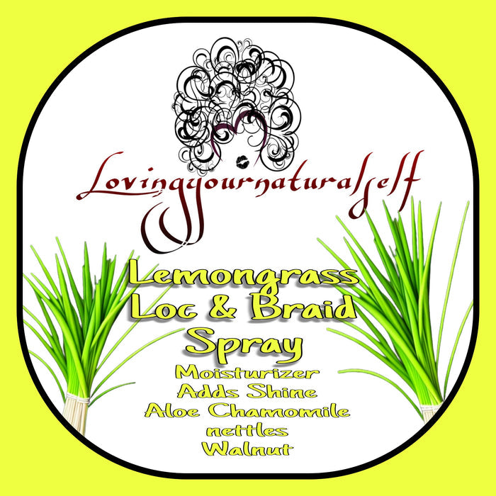 Lemongrass Loc & Braid Hair Mist
