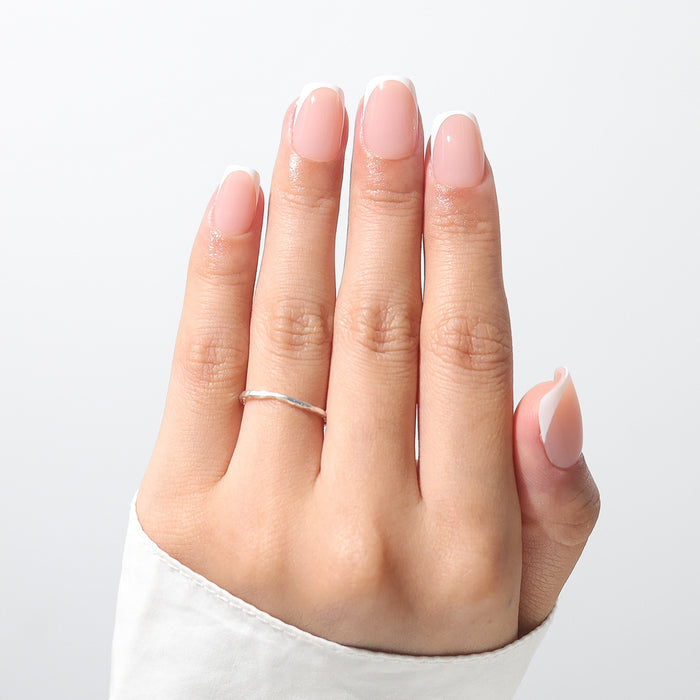 Micro French Tip | Short Square | SALON PRESS™