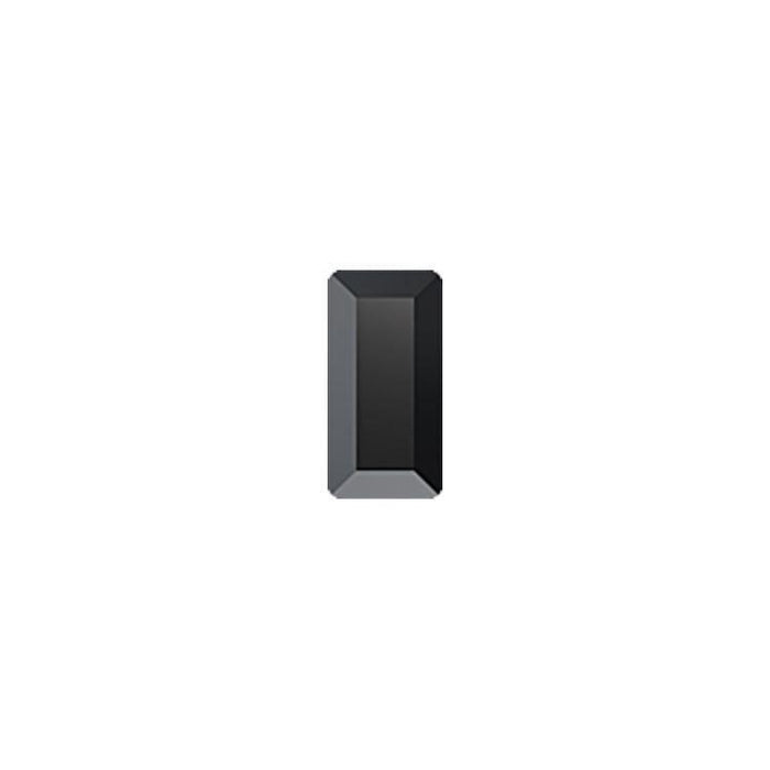 MINI BAGUETTE FLAT BACK - JET