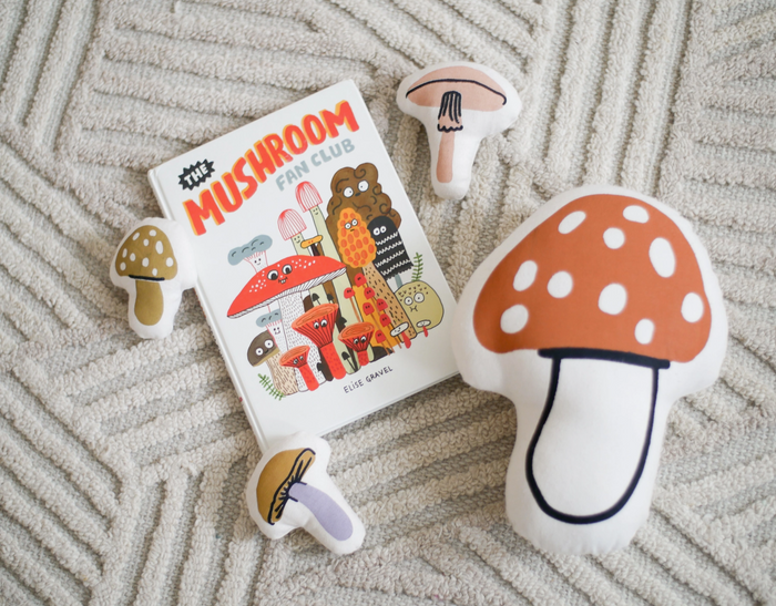 Mini Mushroom Basket Natural Reed Material