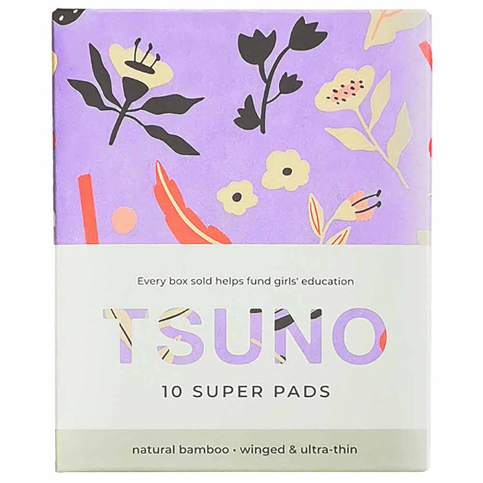 Natural Bamboo Pads Super