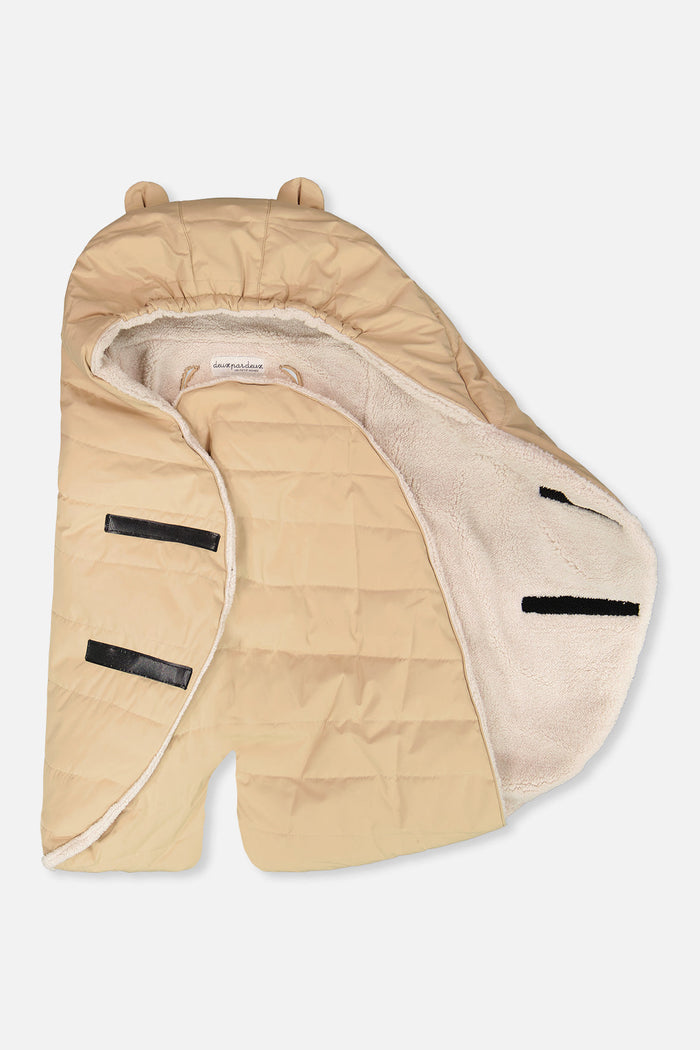 Nido Baby Wrap For Bassinet Car Seats And Strollers Beige-4