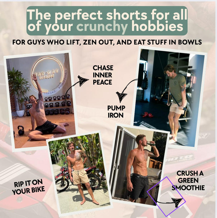 OJ π Organic Cotton Shorts