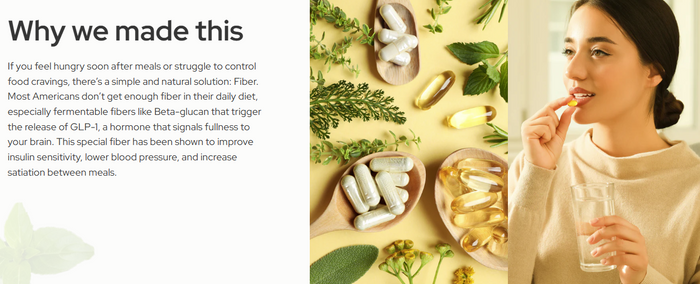 Optimal Fiber GLP 1 by Optimal Health Systems