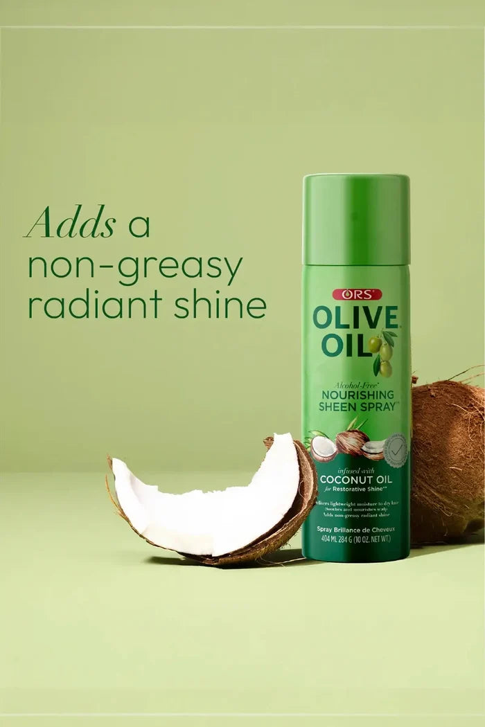ORS OLIVE OIL NOURISHING SHEEN SPRAY WITH COCONUT OIL 11.7oz ORS