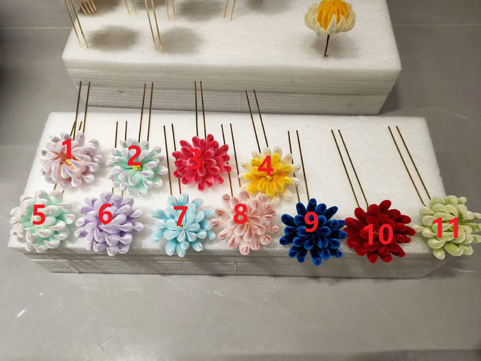 PF074 - Chrysanthemum Ronghua Hairpin - Wholesale