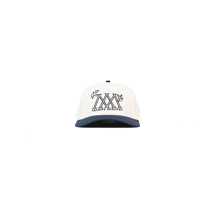 Primary Source 5 Panel Low Profile Cap (Tan/Navy)