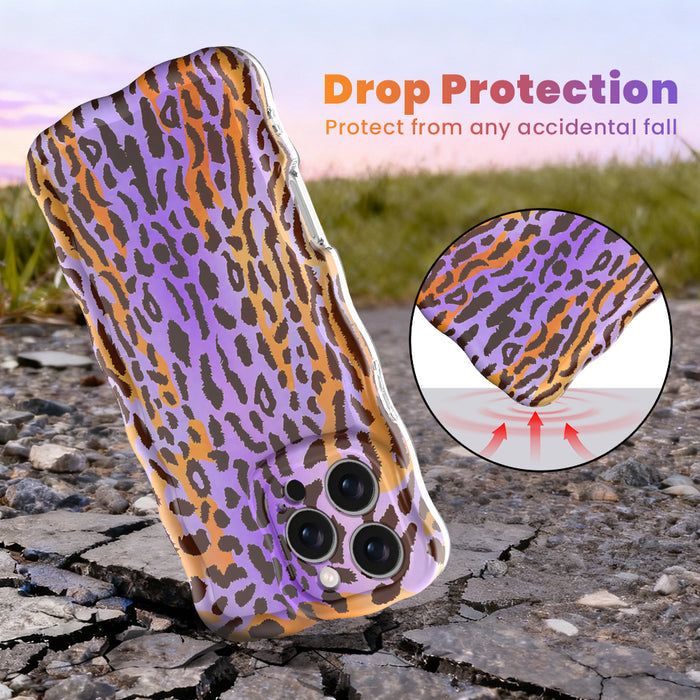 Purr-ple Haze Wavy Luxe MagSafe Case for iPhone