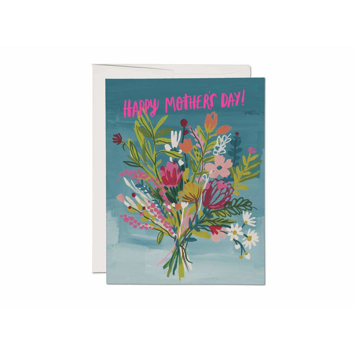 Red Cap Cards - Neon Pink Mother "Happy Mother's Day" RCC