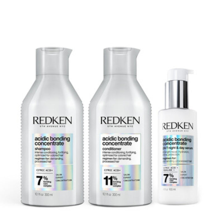 Redken Acidic Bonding Concentrate Overnight Repair Trio