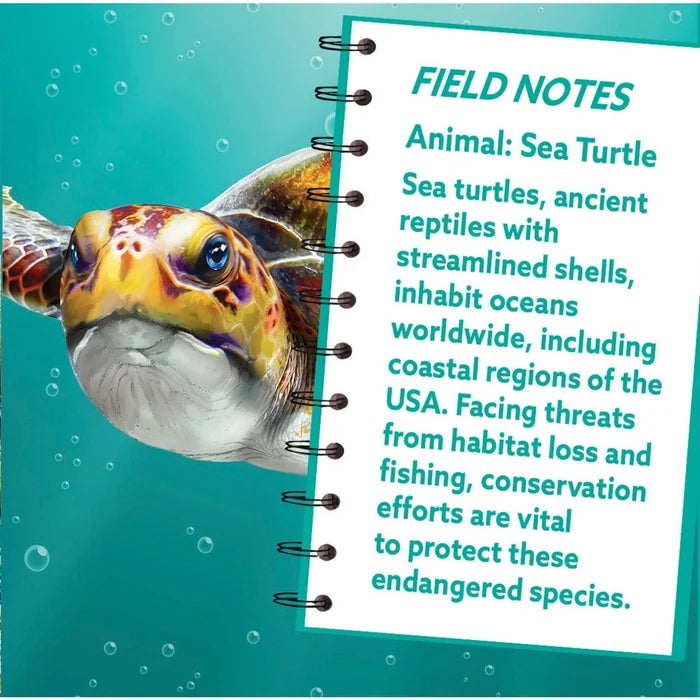 Sea Turtle 100-Piece Shaped Puzzle
